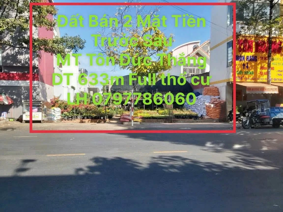 Bán đất thổ cư 633m² 2 mặt tiền Phan Thiết - Ảnh thu nhỏ 2