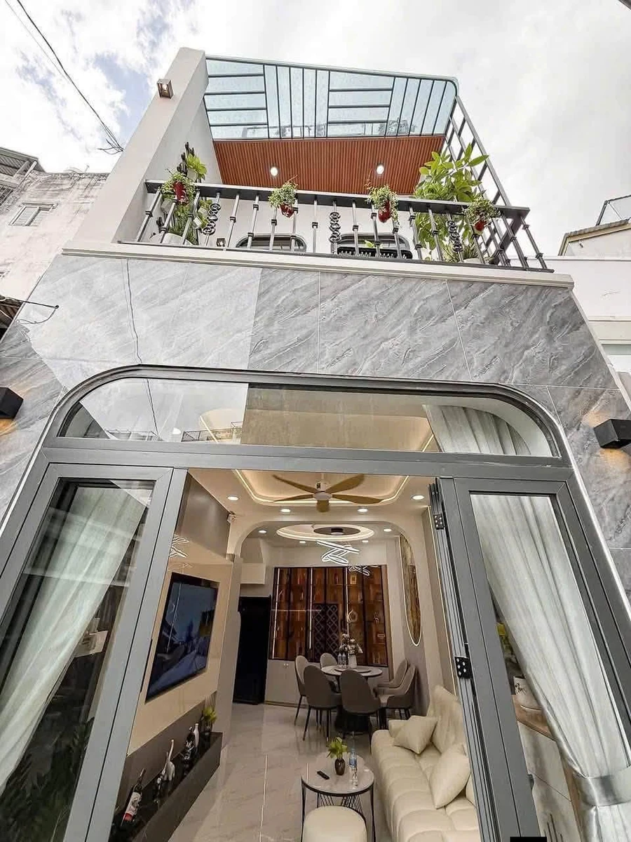 Bán nhà phố 3 tầng, 50m², 3 PN, Bình Lợi Trung - 5,95 tỷ - Ảnh 1