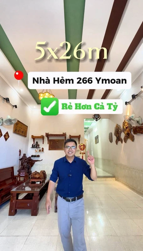 Bán nhà 3PN 81m² Tân Lợi, Buôn Ma Thuột