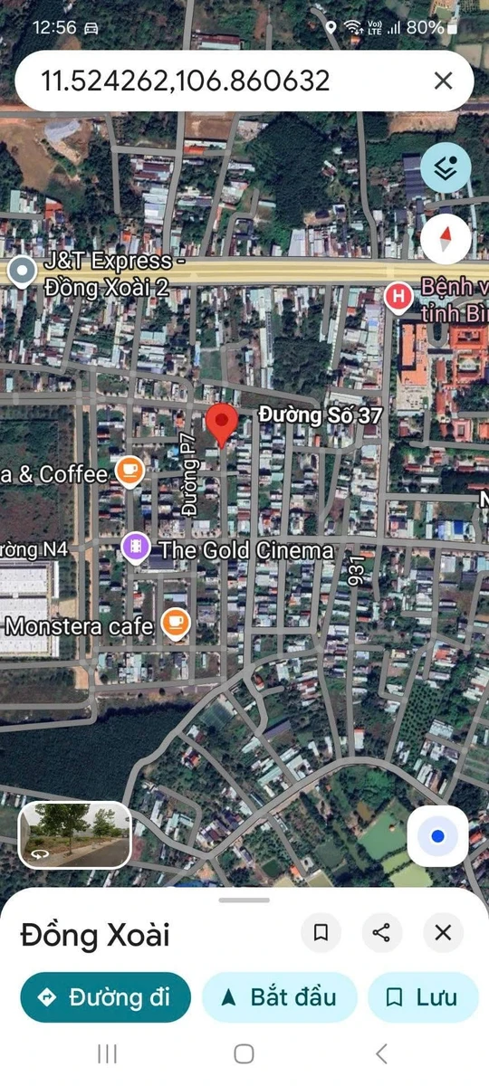 Bán đất The Gold Tiến Thành Đồng Xoài 100m2 1 tỷ 1 - Ảnh thu nhỏ 2