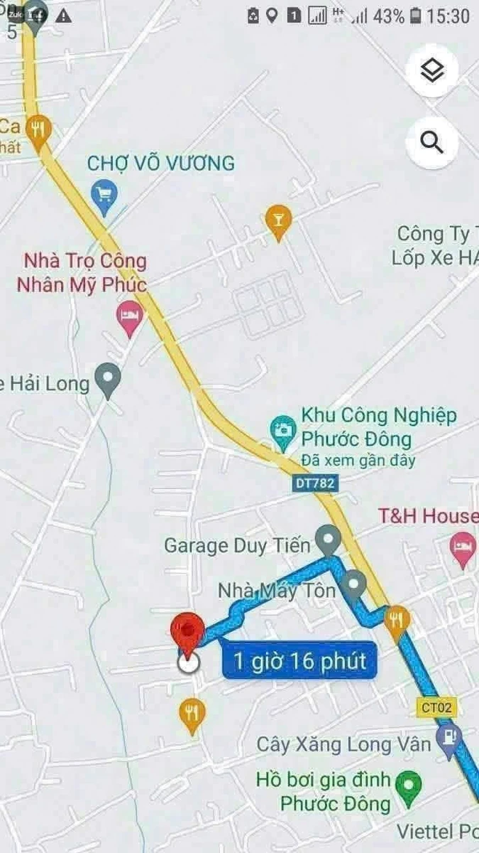 Bán đất 2 mặt tiền 151.2m² tại Gò Dầu, Tây Ninh - 1.1 tỷ - Ảnh thu nhỏ 2