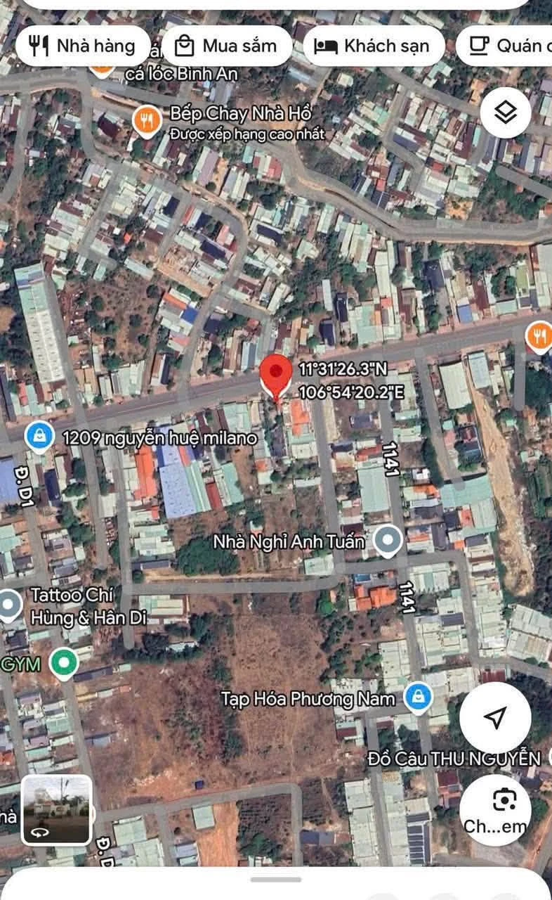 Biệt thự mặt tiền Nguyễn Huệ 200m² Đồng Xoài 12,5 tỷ - Ảnh 1