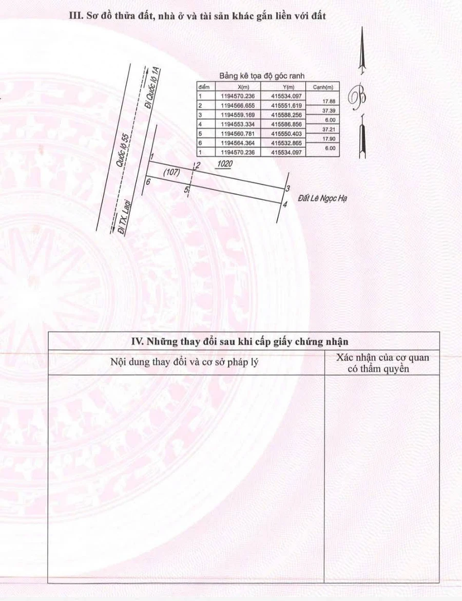 Bán đất 336m2 Lagi Lâm Đồng 1 tỷ 5 - Ảnh thu nhỏ 4