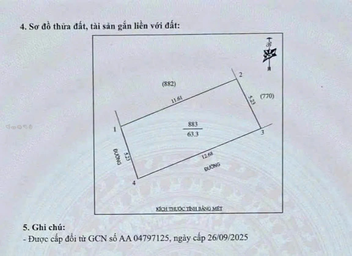 Bán lô góc đất Nghi Phú 63m2, hơn 2 tỷ - Ảnh thu nhỏ 3
