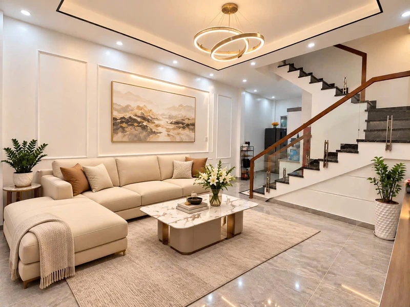 Bán nhà 1 trệt 1 lầu 2PN hẻm ô tô đường Nguyễn An Ninh, Tam Thắng, Vũng Tàu nhatrang