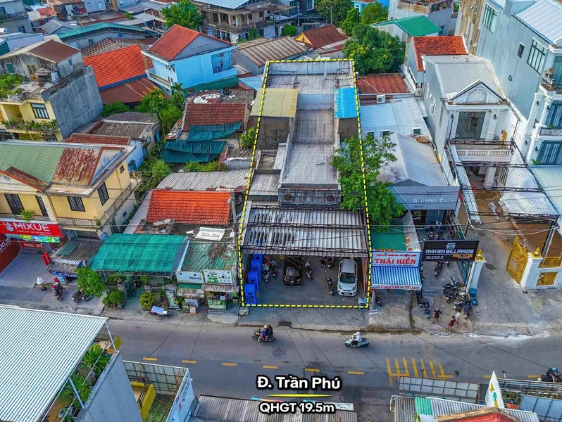 Bán nhà đất mặt tiền Trần Phú Huế 420m2 89 tr/m²