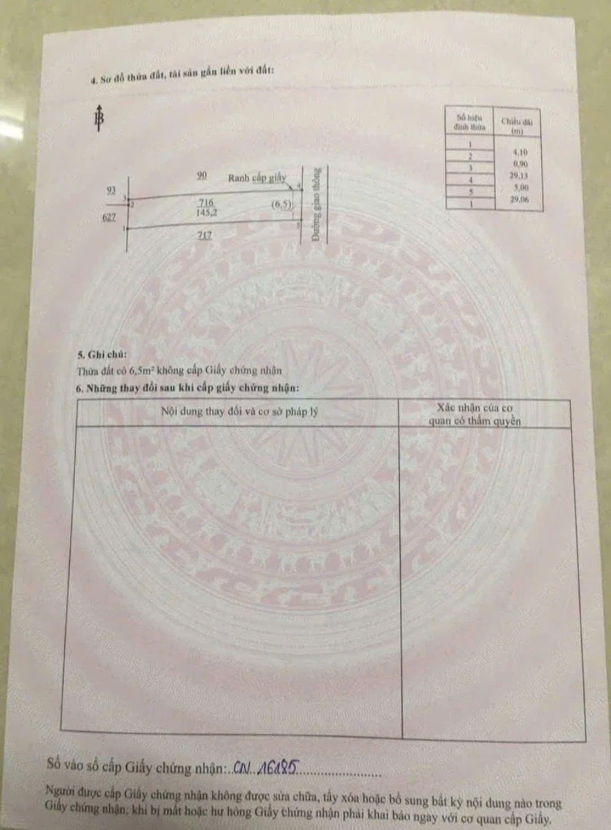 Bán nhà cấp 4 hai phòng ngủ Đồng Nai 145m² 1,6 tỷ - Ảnh thu nhỏ 2