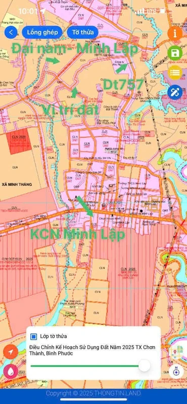 Bán đất mặt tiền 190m² giá rẻ Nha Bích Đồng Nai