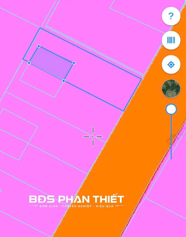 Bán đất Hồng Sơn 1.079 m² mặt tiền QL1A, Phan Thiết