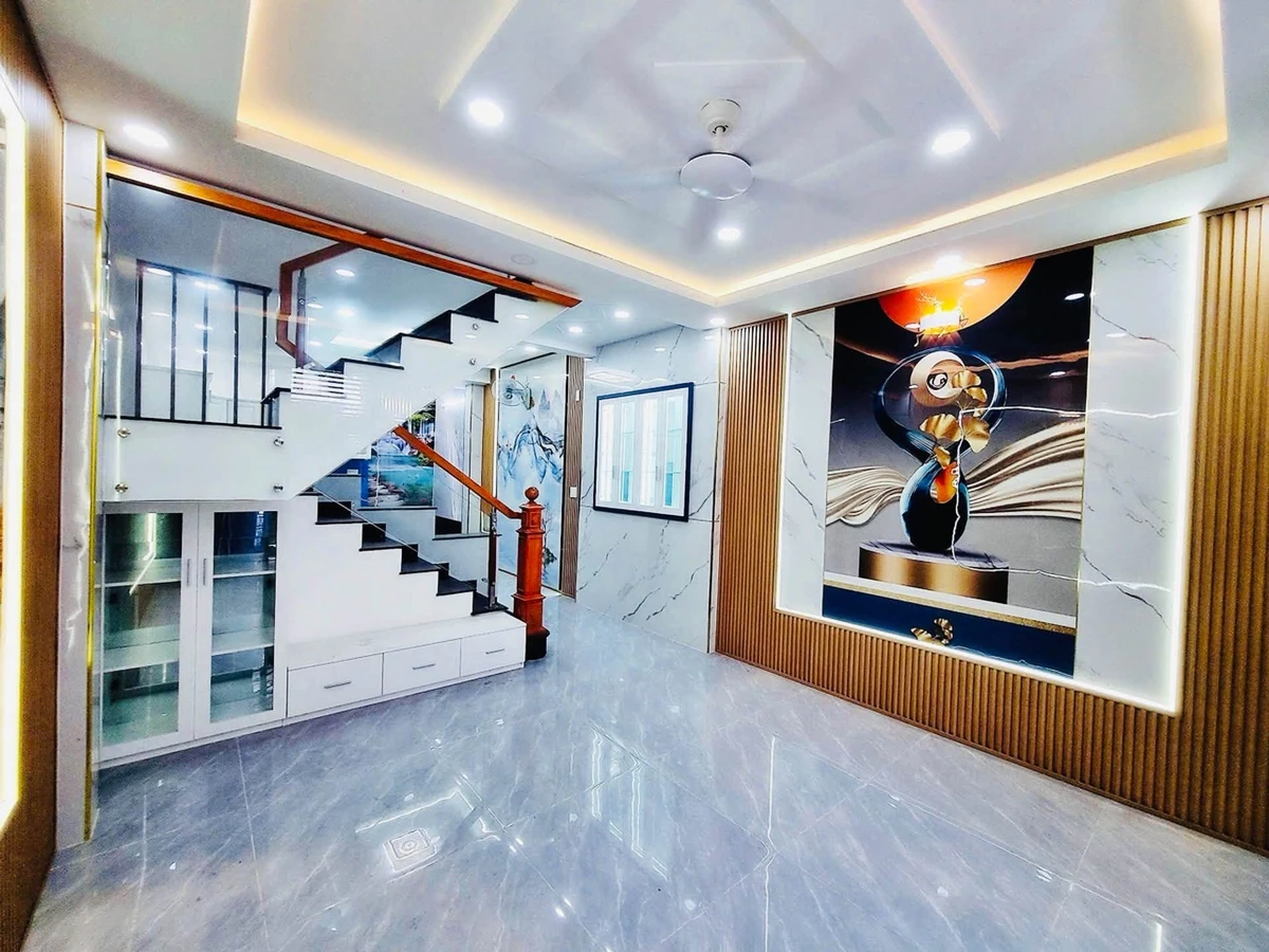 Bán nhà góc 2 tầng hẻm xe hơi 52m2 Dương Thị Mười, Hiệp Thành, Quận 12, nhỉnh 4 tỷ - Ảnh 1