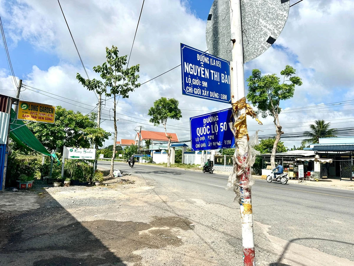 Bán 2 nền thổ cư 500m2 mặt tiền Nguyễn Thị Bài, Phước Vĩnh Tây, Cần Giuộc cũ - Ảnh thu nhỏ 2