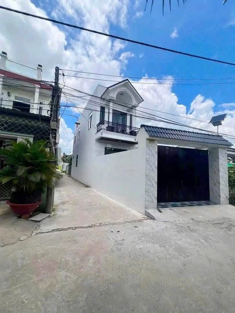 Bán nhà 1 trệt 1 lầu mặt tiền Nguyễn Minh Đường 99m² Long An - Ảnh thu nhỏ 2