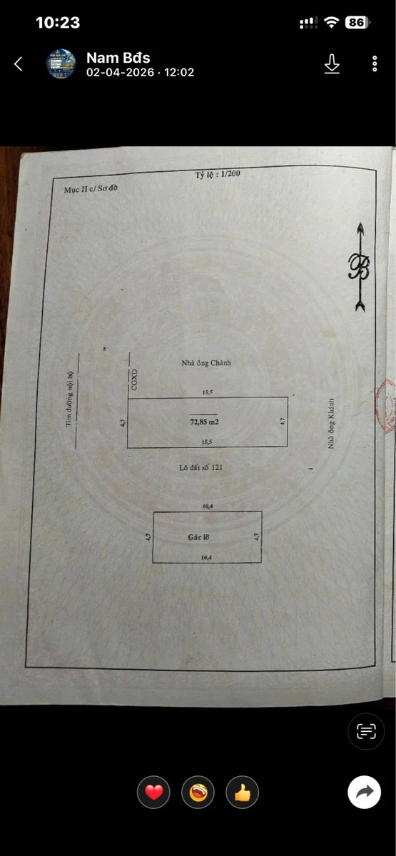 Bán nhà cấp 4 mặt tiền Đội Cấn 73m2, 4,7 tỷ - Ảnh 1