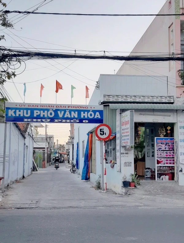 Bán nhà mặt tiền lô góc 66,1m² đường Nguyễn Thái Bình, trung tâm Tân An, giá 3 tỷ