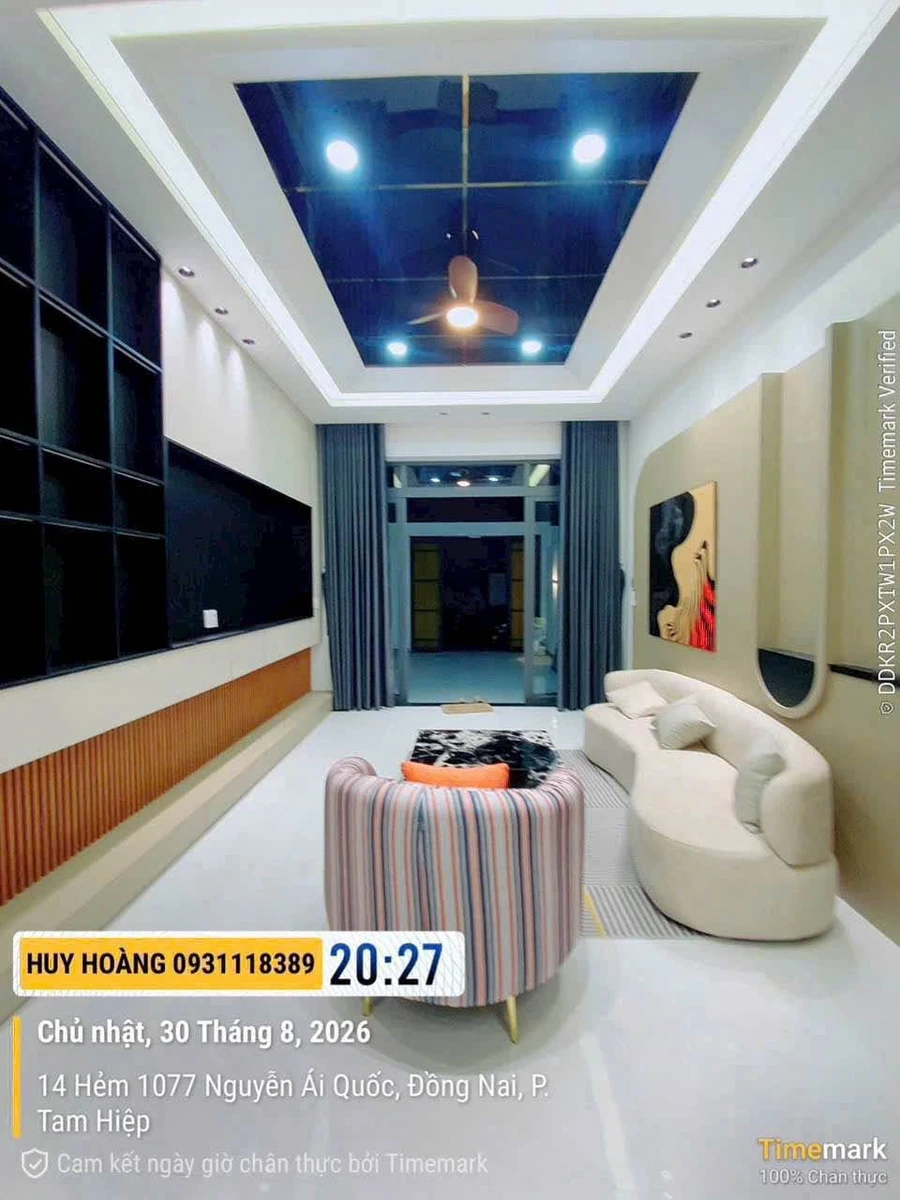 Bán nhà 1 trệt 1 lầu 3PN 100m² Tân Hiệp, Bình Tân 4,68 tỷ - Ảnh thu nhỏ 4