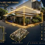Bán nhà góc 3 mặt thoáng 99m² hẻm xe tải Ung Văn Khiêm, Bình Thạnh, 12 tỷ - Ảnh thu nhỏ 3