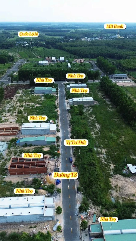 Bán lô đất 150m² Becamex GD1 990 triệu xây trọ cho thuê
