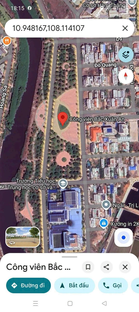 Bán đất góc 2 mặt tiền 100m2 Phan Thiết 5.5 tỷ - Ảnh 1