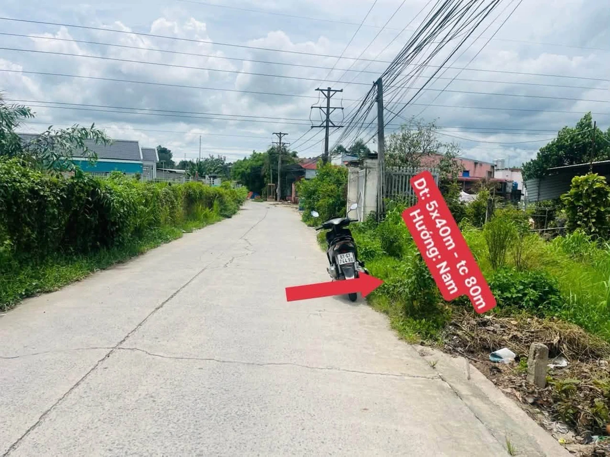 Bán đất mặt tiền Tân Định, Bến Cát, Bình Dương, 200m², 1 tỷ 750 - Ảnh thu nhỏ 4