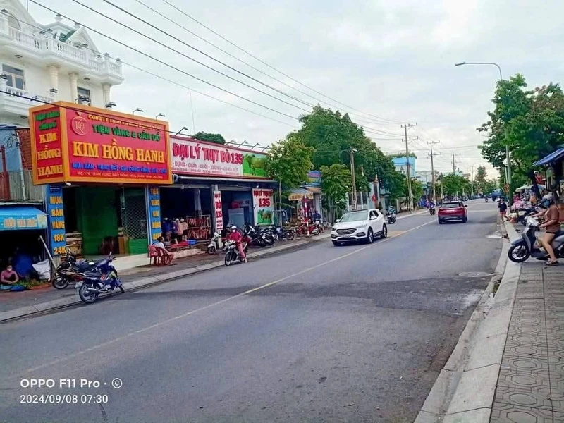 Bán đất mặt tiền Trần Hưng Đạo 1816m2, Đông Hòa, Dĩ An, giá 64 tỷ