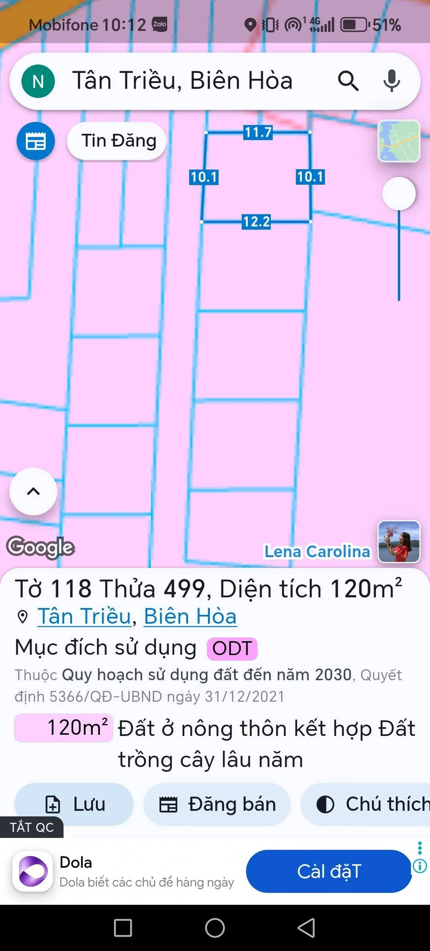 Bán 10 lô đất 100-120m² sau cây xăng Bình Hòa, 1,6-1,95 tỷ - Ảnh 1