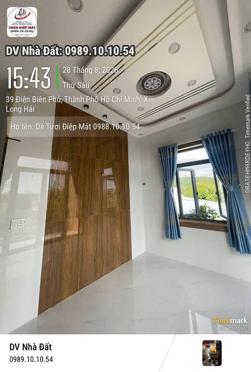 Bán nhà 1 trệt 1 lầu mặt tiền Điện Biên Phủ Long Hải 80m2, 5 tỷ 492 triệu - Ảnh thu nhỏ 3