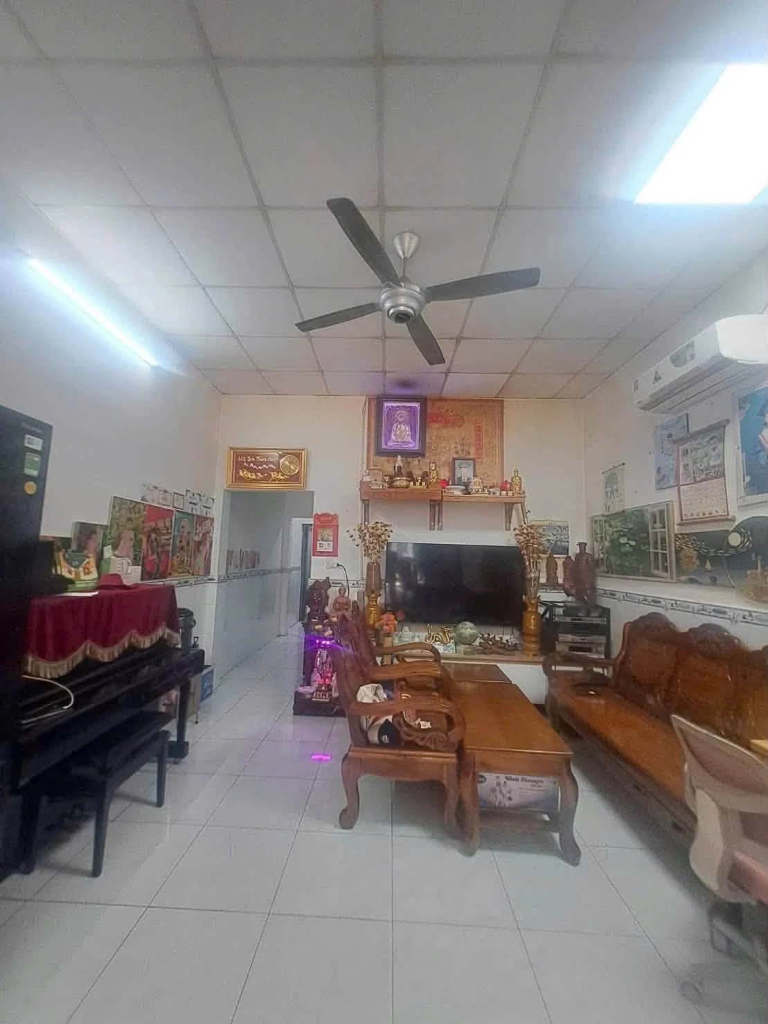 Bán nhà cấp 4 sổ hồng riêng 4,2x18m, 2PN, gần chợ Thới Tứ, Hóc Môn - Ảnh 1