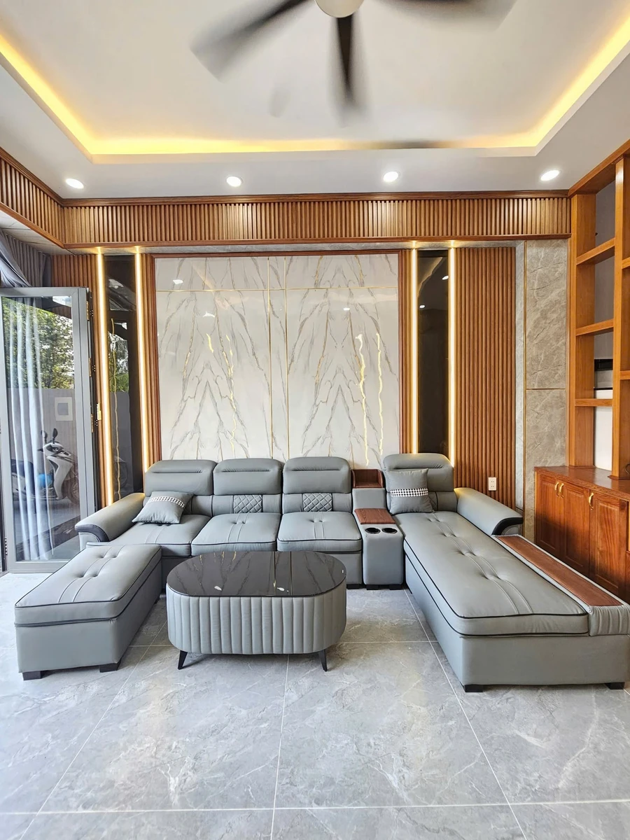 Bán nhà hoàn công 125m2, 3 PN, 4 WC, sân trước sau, Dĩ An, 7 tỷ - Ảnh thu nhỏ 5