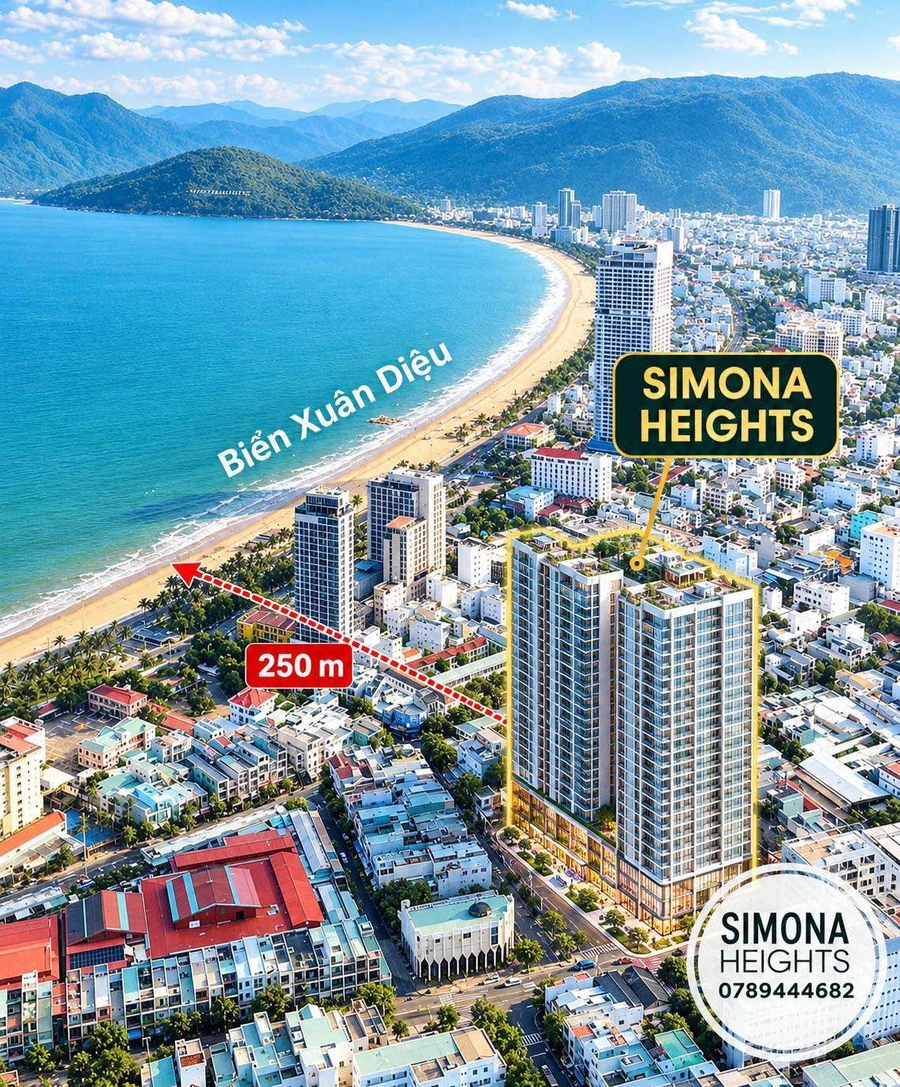 Bán căn hộ 3PN full nội thất Simona Heights Quy Nhơn 94m², 3.8 tỷ - Ảnh thu nhỏ 2
