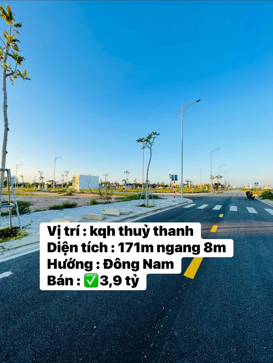 Bán đất 171m x 8m tại khu quy hoạch Thuỷ Thanh, Huế - Ảnh 1