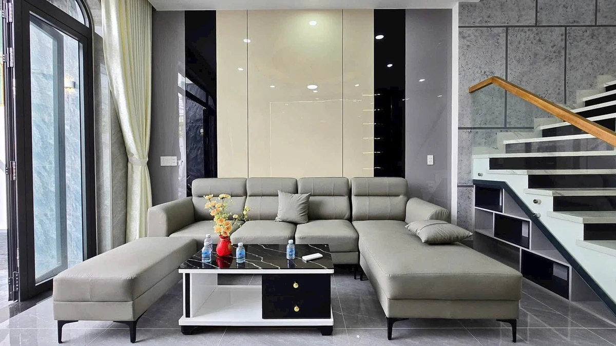 Bán nhà 1 trệt 1 lầu 160m2, 4 phòng ngủ, gần Đồng Khởi, Quận 12 - Ảnh thu nhỏ 4