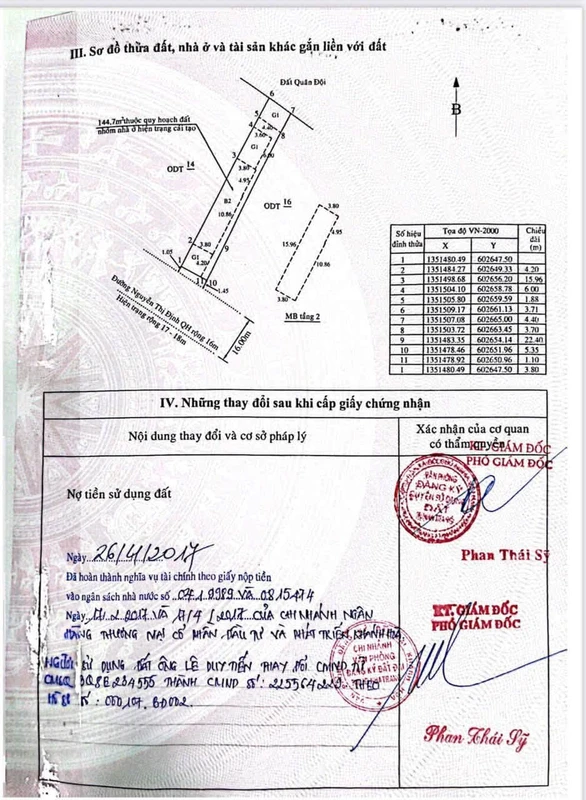 Bán nhà mặt tiền Nguyễn Thị Định, Nha Trang, 144.7m, 14.3 tỷ