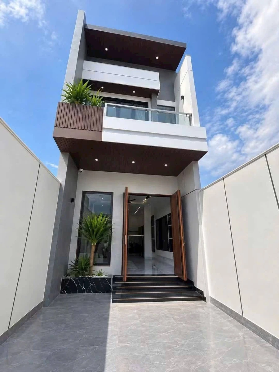Bán nhà 1 trệt 1 lầu 4,5x27m, 3 phòng ngủ, 26 Nguyễn Văn Linh gần ngã tư Long Thành Bắc - Ảnh thu nhỏ 2