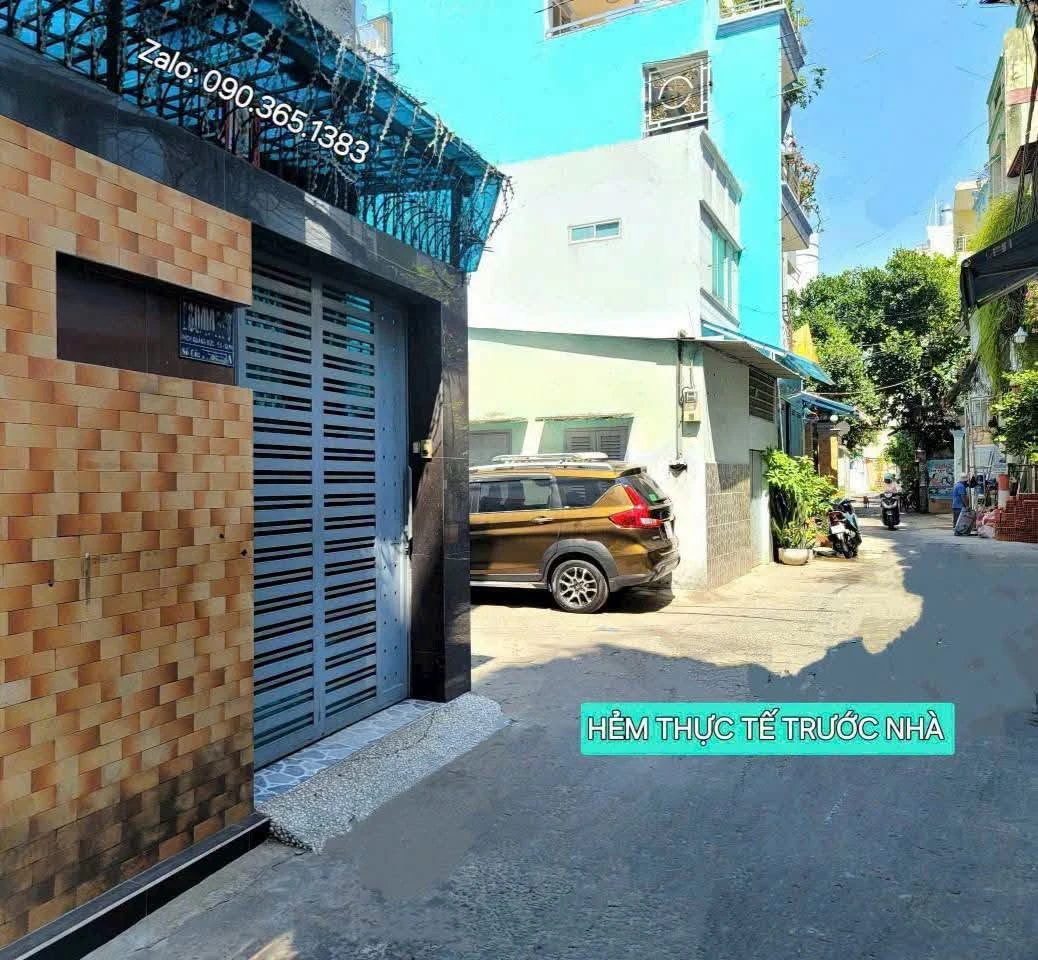Bán nhà 3 tầng 136m² hẻm xe hơi 7 chỗ đường Thích Quảng Đức, Phú Nhuận - Ảnh 1