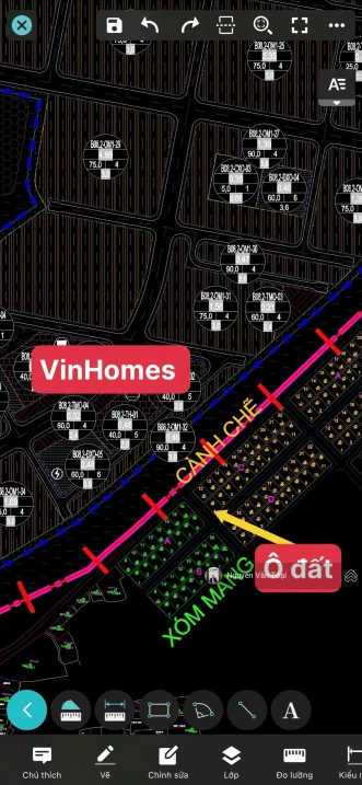 Đối diện VinHomes Vinmec diện tích 234m2 khu Cành Trẽ Hoàng Tân, Hà An - Ảnh thu nhỏ 3