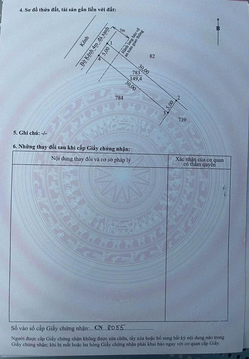 Bán đất thổ cư 150m² Tân Trụ Long An giá 549 triệu - Ảnh thu nhỏ 2