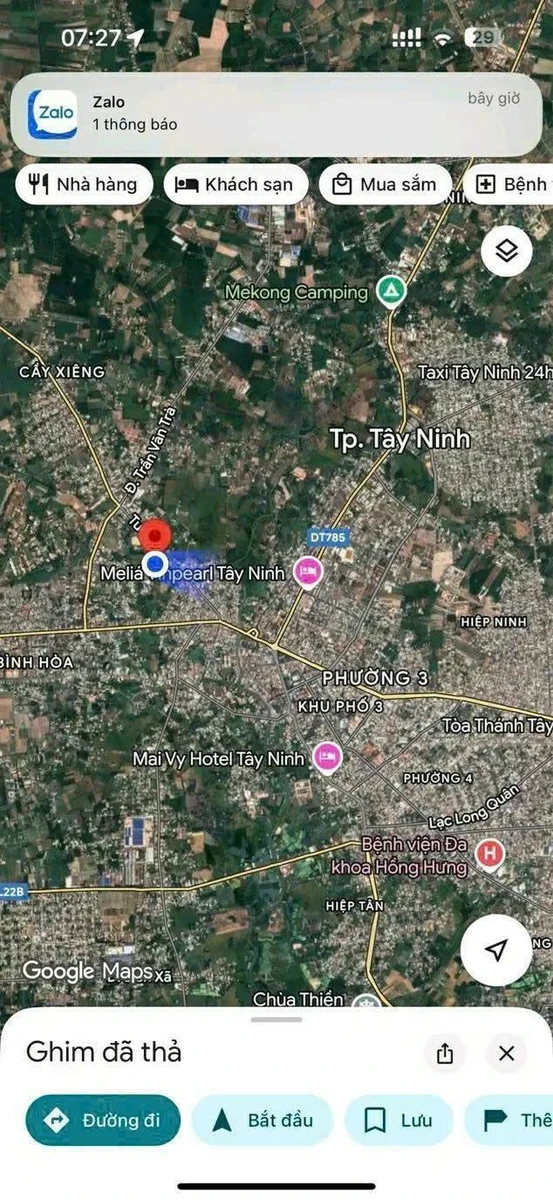 Bán đất 100m2 đường Tua Hai, Tân Ninh, Tây Ninh - Ảnh thu nhỏ 3