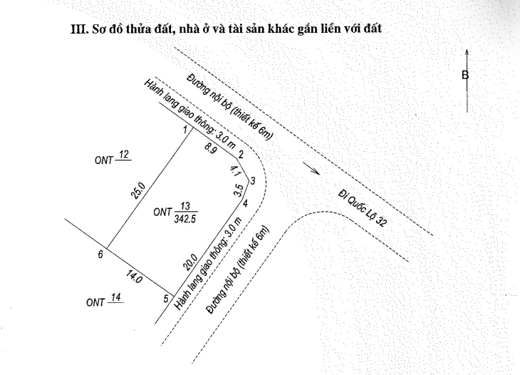 Bán thửa đất số 12-13, mảnh trích đo địa chính số: 61-2020, Bản Cai, thị xã Nghĩa Lộ, tỉnh Yên Bái - Ảnh thu nhỏ 2
