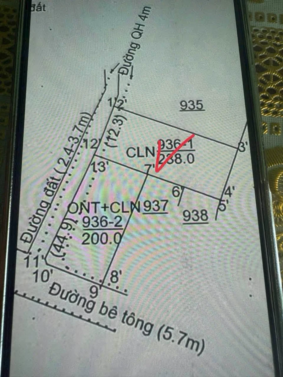 Bán lô đất Ninh Vân Khánh Hòa 226m2 mặt tiền - Ảnh thu nhỏ 5