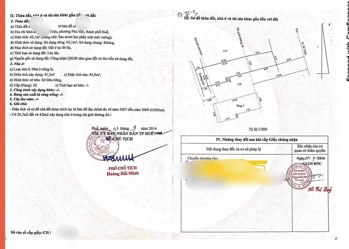 Bán nhà mặt tiền 67m2 Bà Triệu, Huế 7 tỷ - Ảnh thu nhỏ 2