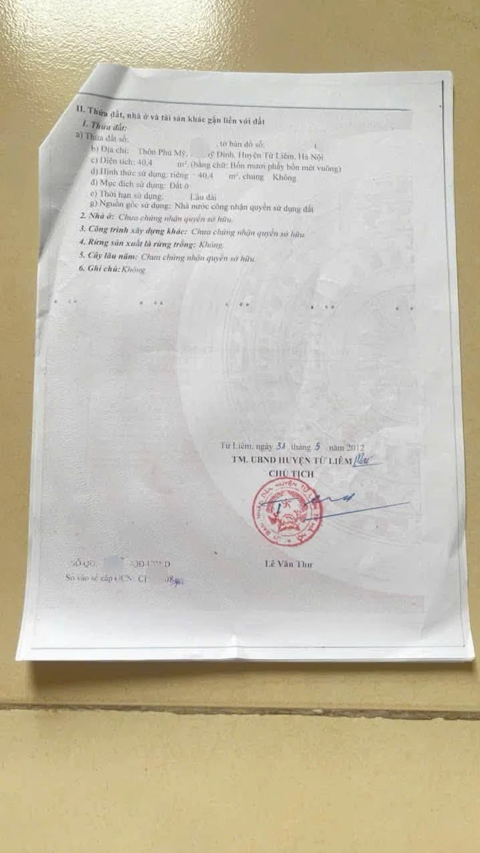 Bán nhà ngõ Phú Mỹ 41m2 5 tầng 9 phòng, giá 9.2 tỷ, sổ đỏ - Ảnh thu nhỏ 4