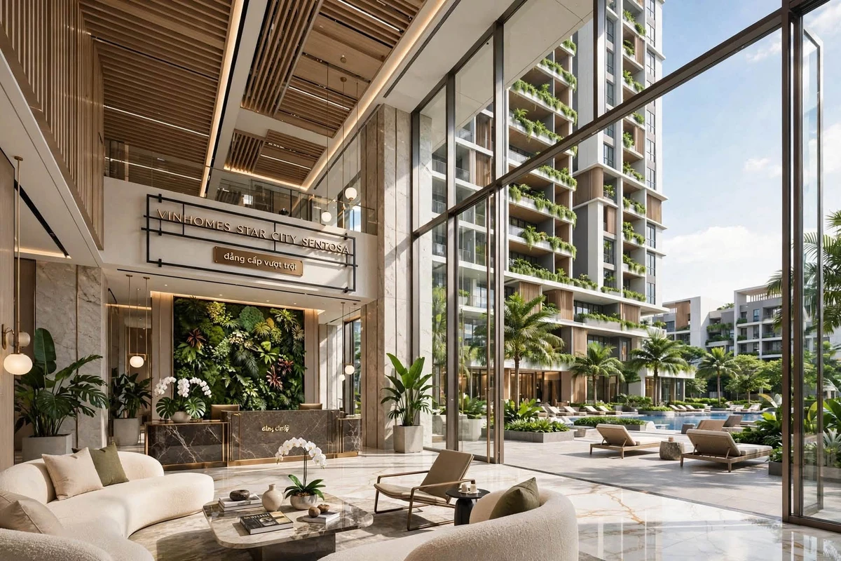 Bán căn hộ studio 32.9m² Sentosa Tầng 18 1.48 tỷ - Ảnh 1