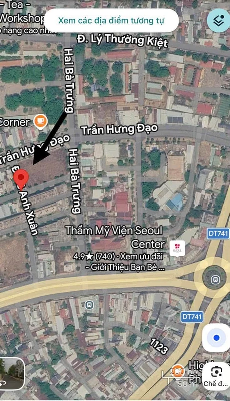 Bán lô góc đất Tân Phú Đồng Xoài 191m2, 5.5 tỷ