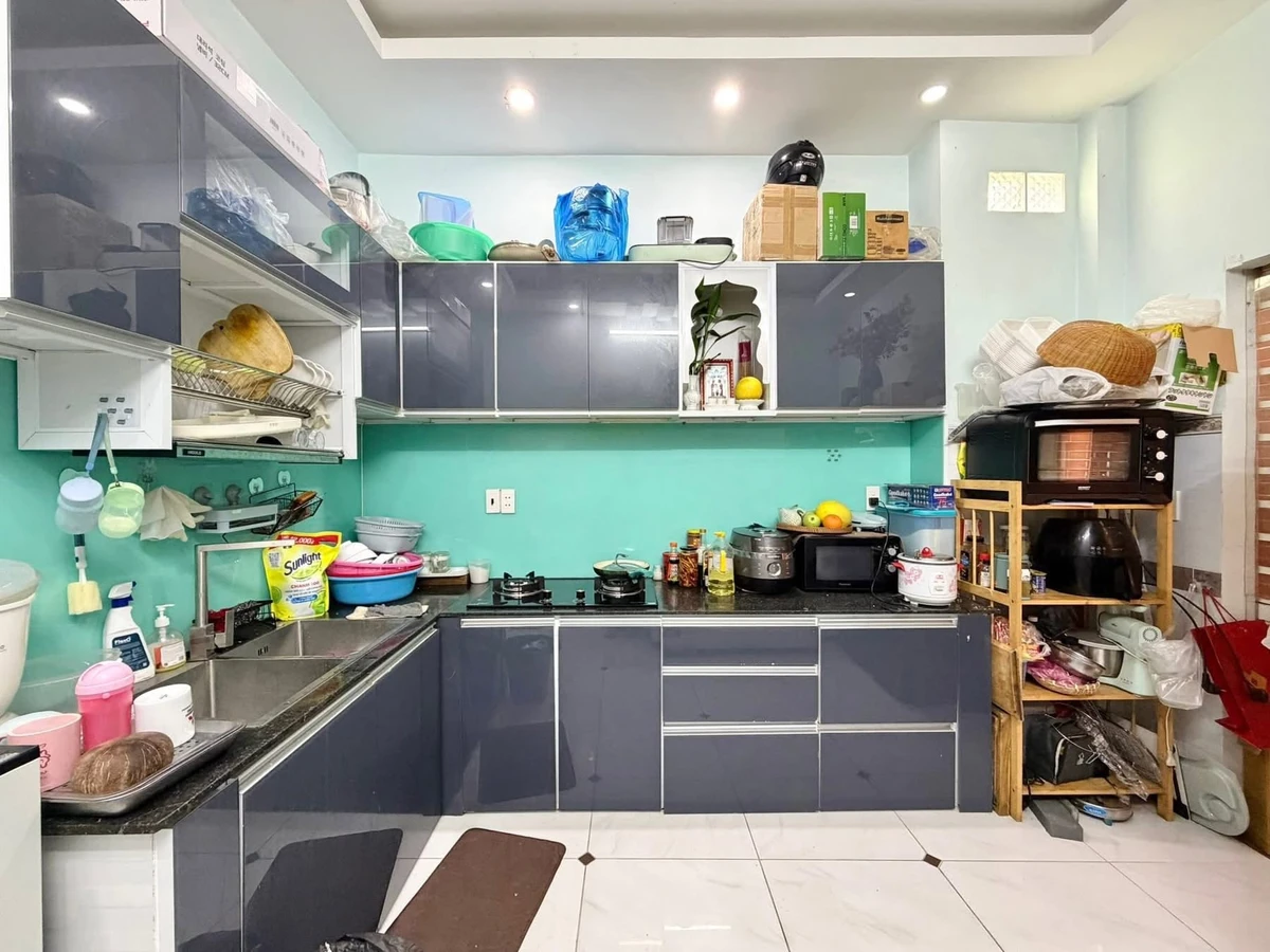 Bán nhà phố 4 tầng 5 phòng ngủ sân riêng Cây Quéo Bình Thạnh 6.95 tỷ - Ảnh thu nhỏ 3
