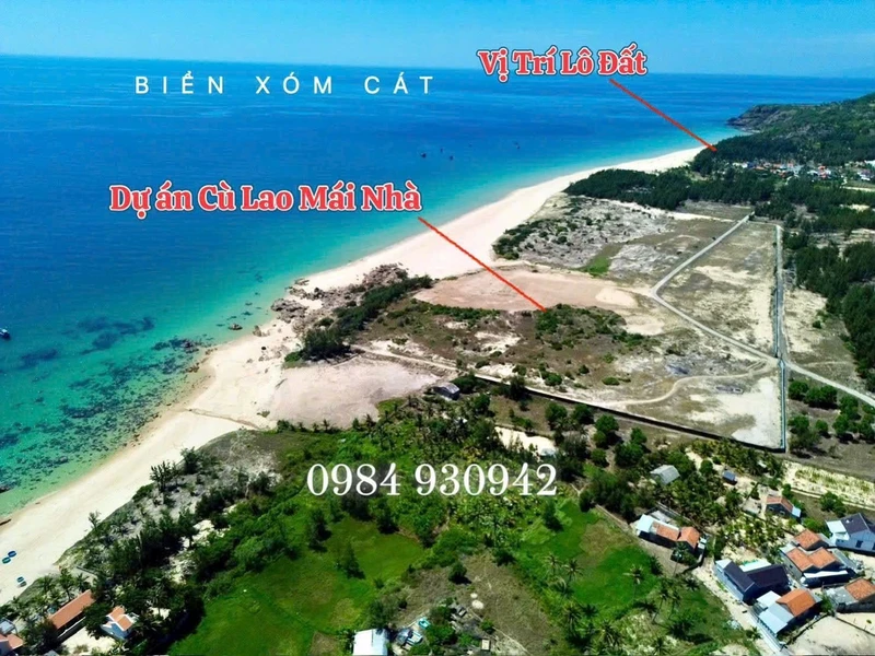 Bán lô đất mặt biển 800m2 Tuy An, Phú Yên