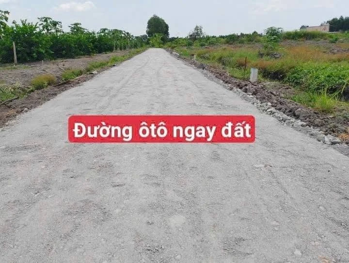 Bán đất vườn 500m2 Thạnh Hoà, Bến Lức, Long An 285 triệu