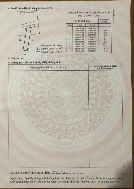 Bán đất mặt tiền Đông Phước, Nha Trang 92m2, 2.9 tỷ