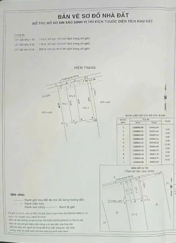 Bán đất vườn 4x25m (100m2) giá 495 triệu, sổ hồng, xã Bình Mỹ, Củ Chi - Ảnh thu nhỏ 3