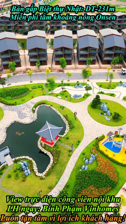 Bán biệt thự song lập Miyabi 231 m², view công viên, khoáng nóng Ikigai, Vũ Yên, Hải Phòng - Ảnh thu nhỏ 2