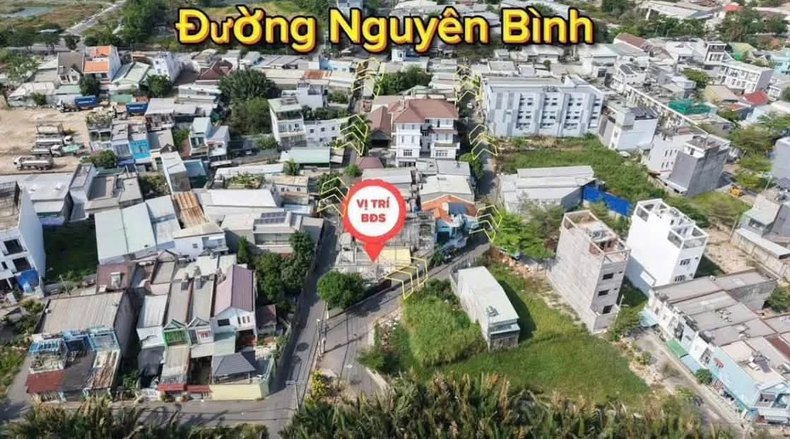 Bán đất hẻm xe hơi 150m² góc 3 mặt tiền Nhà Bè 4.55 tỷ - Ảnh thu nhỏ 3